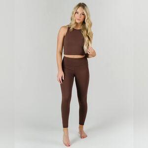 ZYIA Brown Confluence Leggings